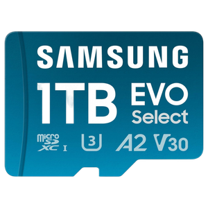  SAMSUNG EVO Select microSD Memory Card