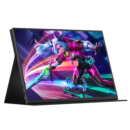 A transparent render of the Uperfect UGame K118 portable monitor