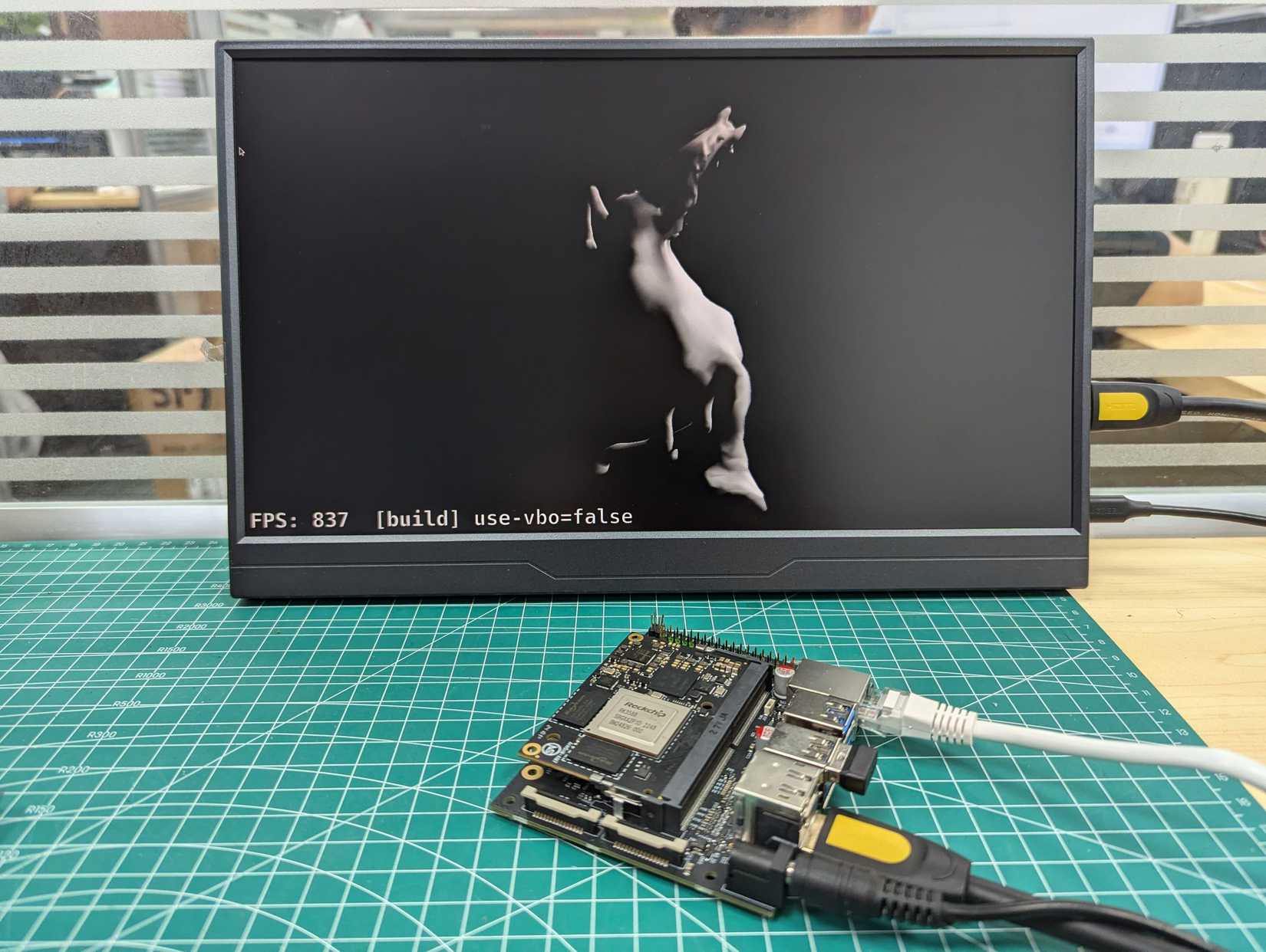 ArmSoM RK35588 AI module7 in use
