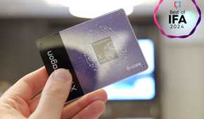 A Qualcomm Snapdragon X Plus 8-Core with a best of IFA badge