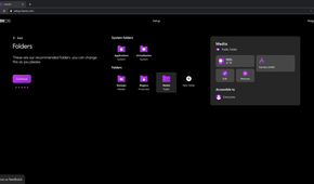 HexOS installation folders