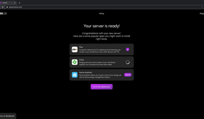 HexOS installation server ready
