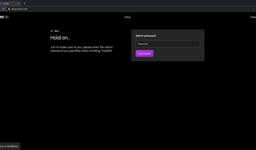 HexOS installation truenas password