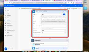Microsoft Power Automate - create flow to download email attachments from Outlook to Dropbox with red selection