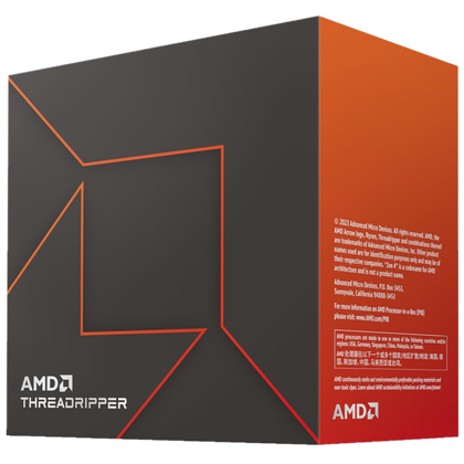 Render of AMD Ryzen Threadripper CPU box