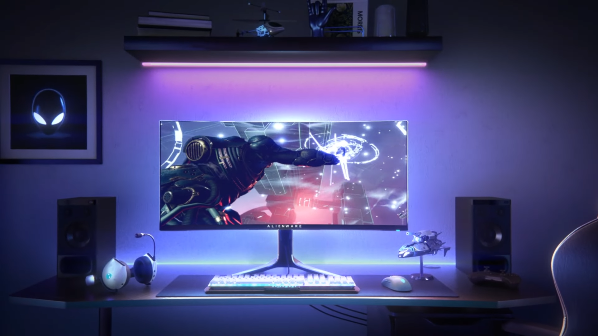 Alienware 34 Curved QD-OLED Gaming Monitor (AW3423DW) _ Product Highlights 0-40 screenshot