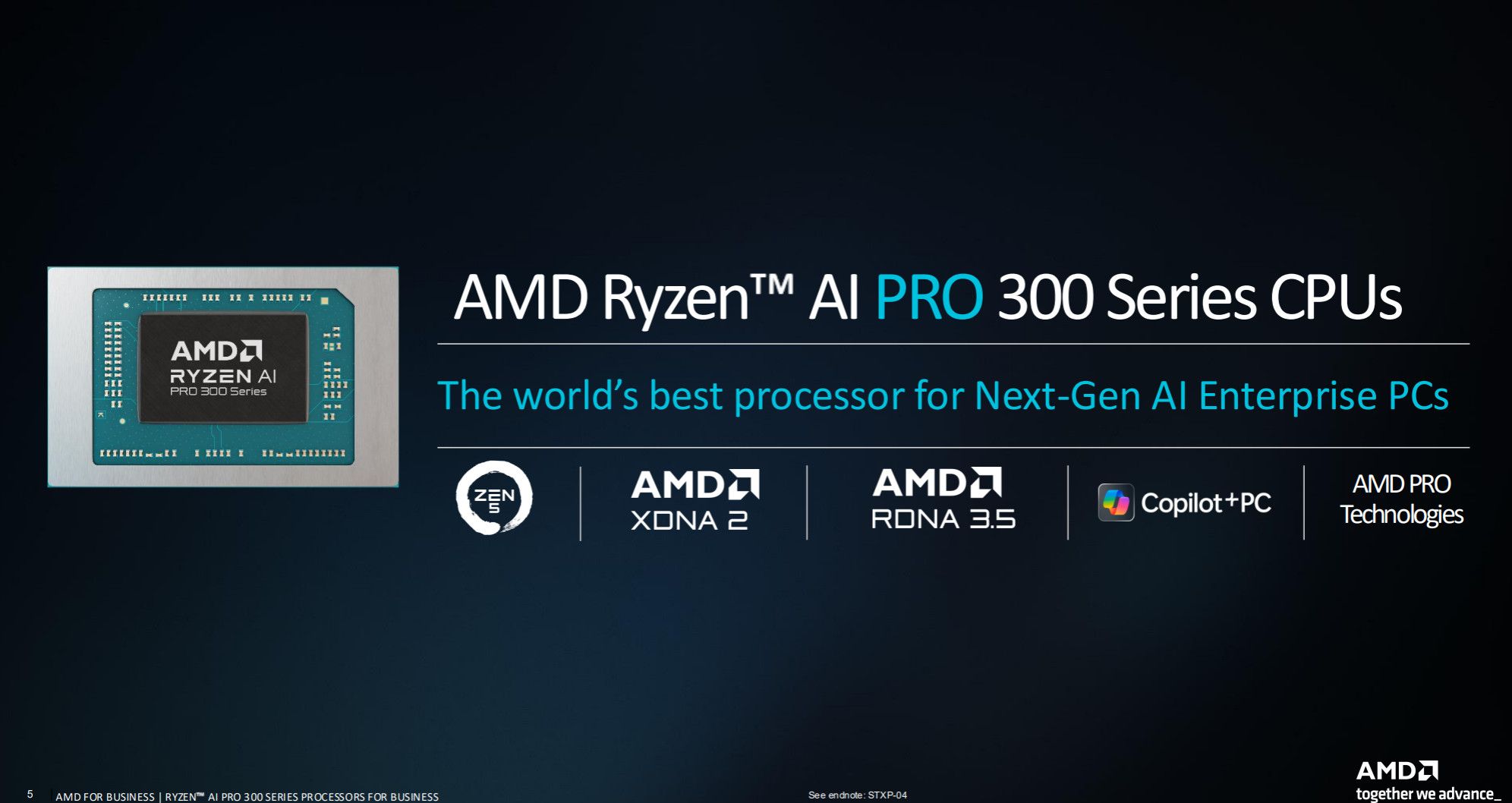 AMD launches new Ryzen AI Pro 300 chips for powerful Copilot+ business ...