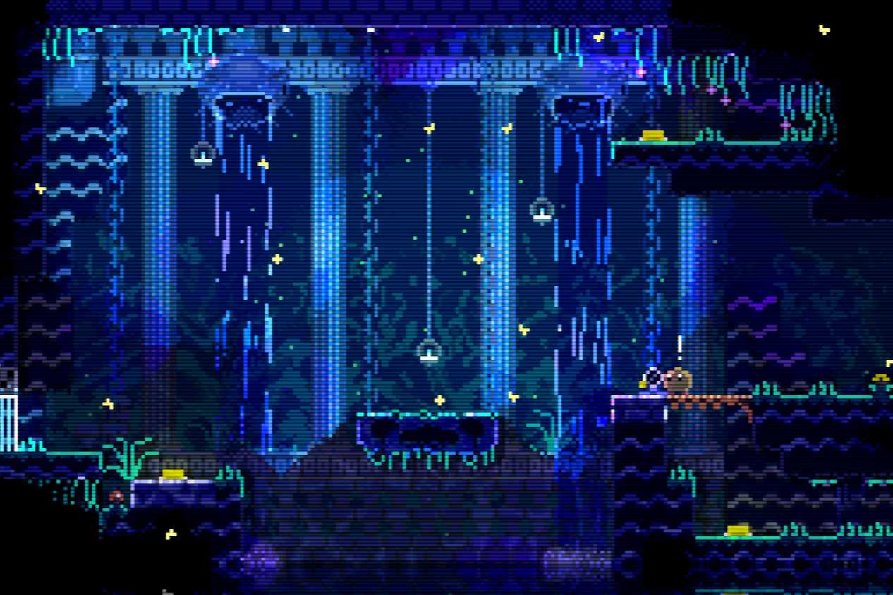 Screenshot from Animal Well video game
