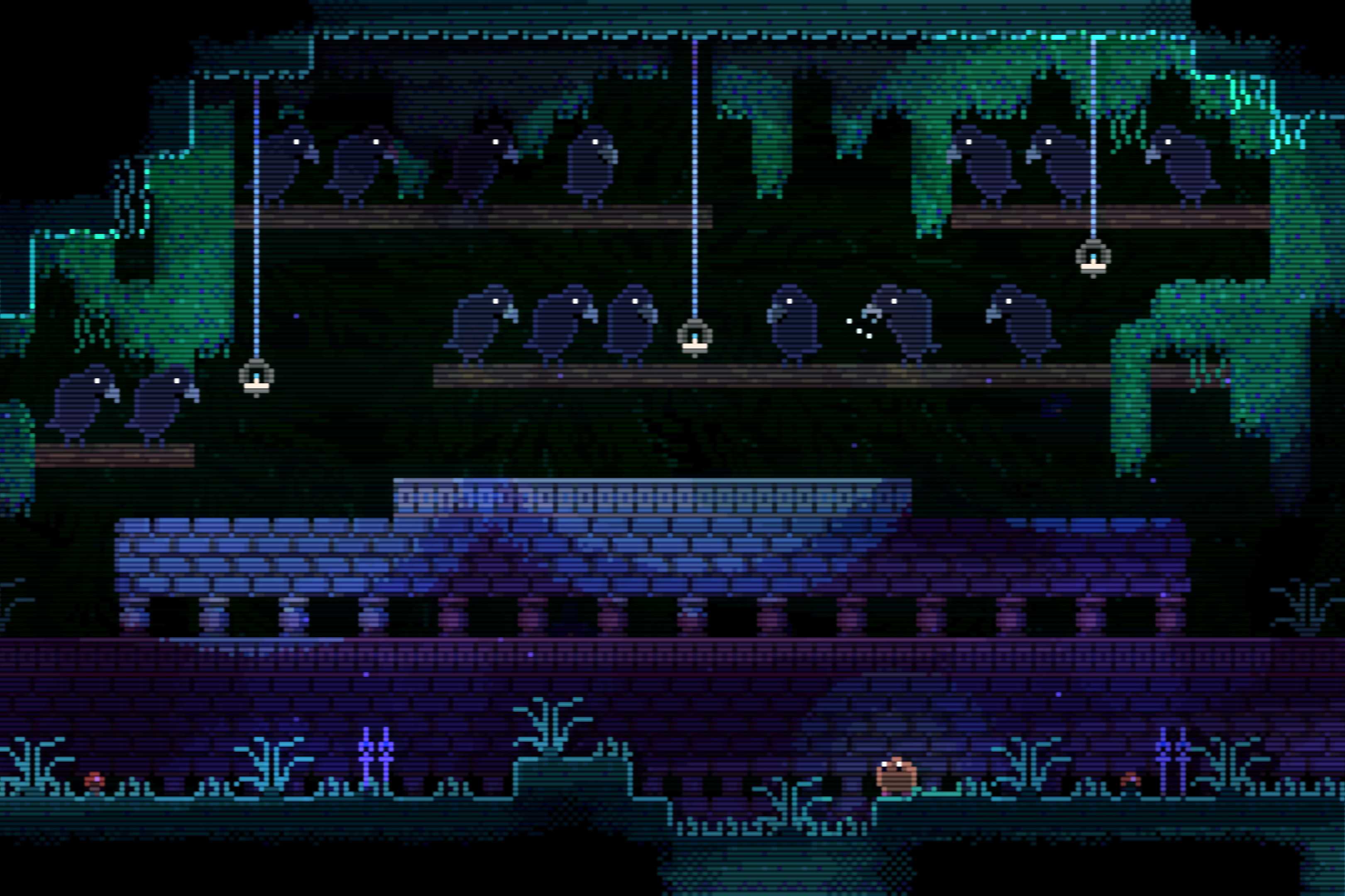 Screenshot from Animal Well video game