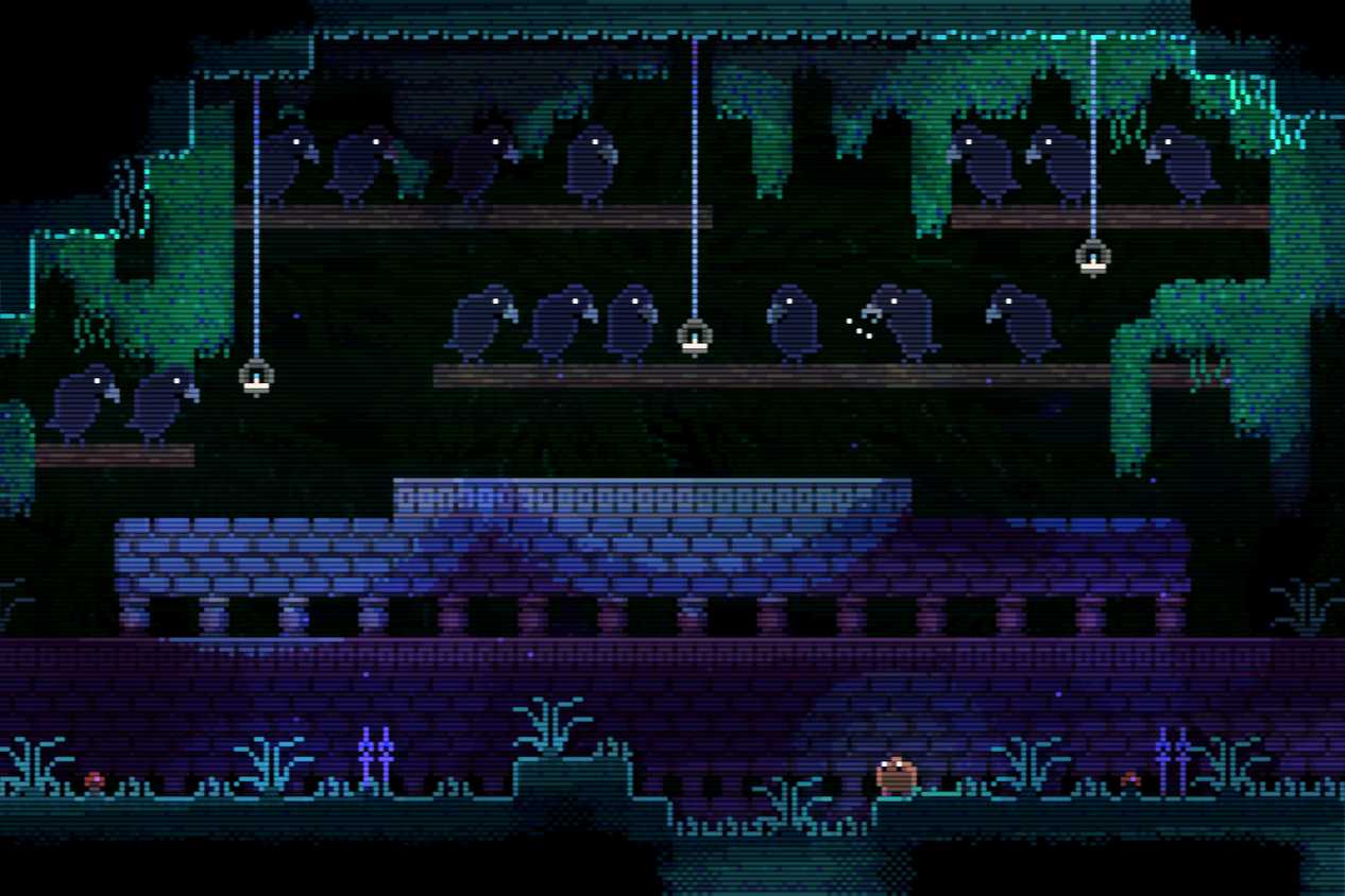 Screenshot from Animal Well video game