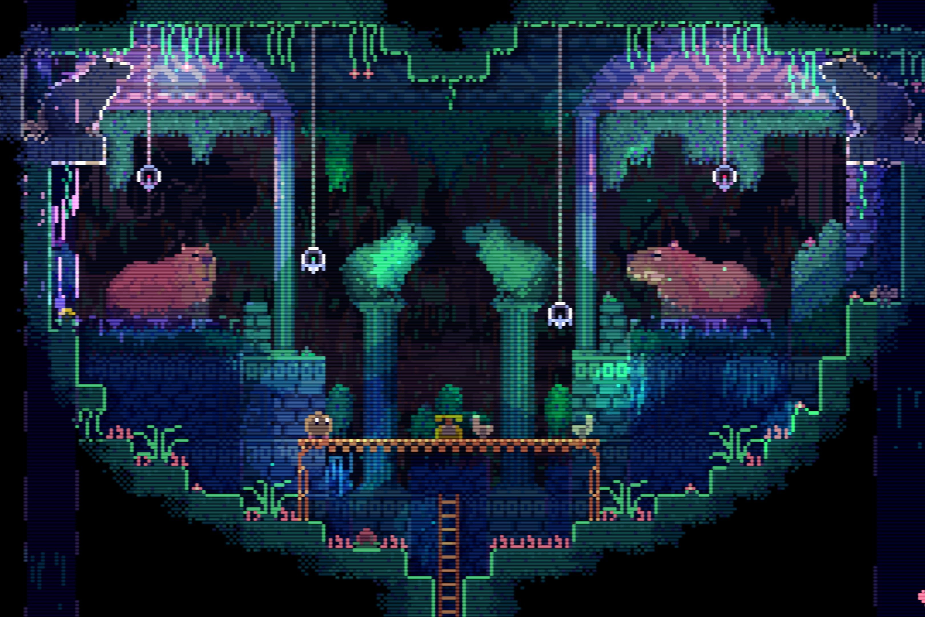 Screenshot from Animal Well video game