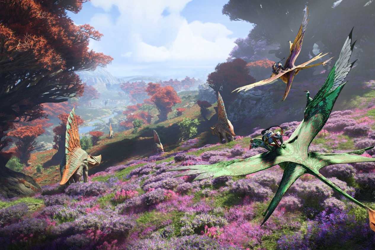 Screenshot from the video game Avatar: Frontiers of Pandora