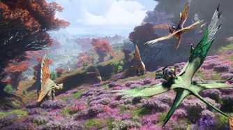 Screenshot from the video game Avatar: Frontiers of Pandora