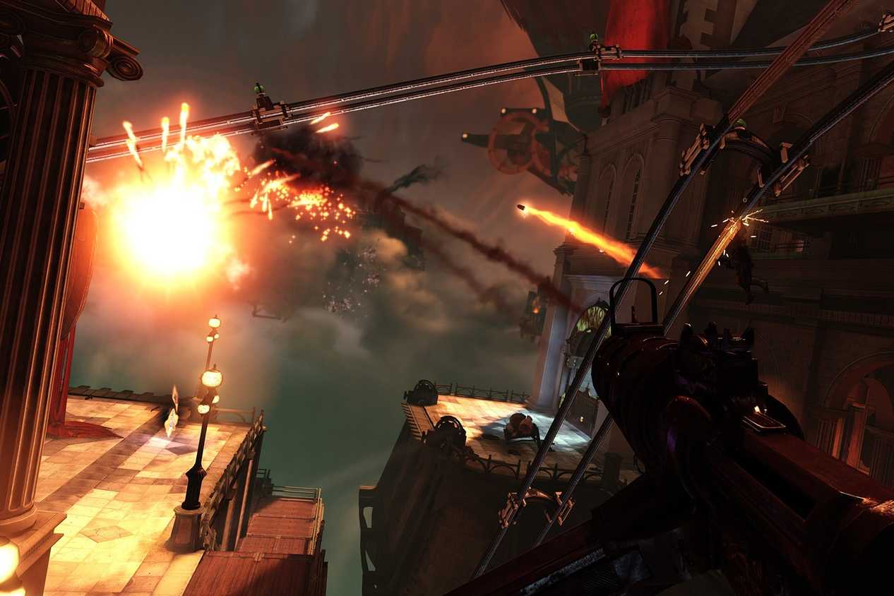 Screenshot from BioShock Infinite video game