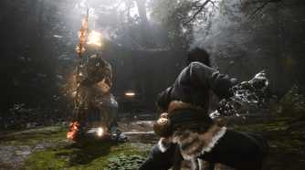 Screenshot from the video game Black Myth: Wukong
