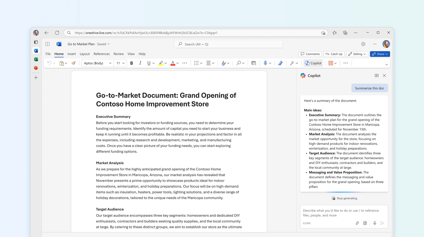 Copilot in Microsoft Word