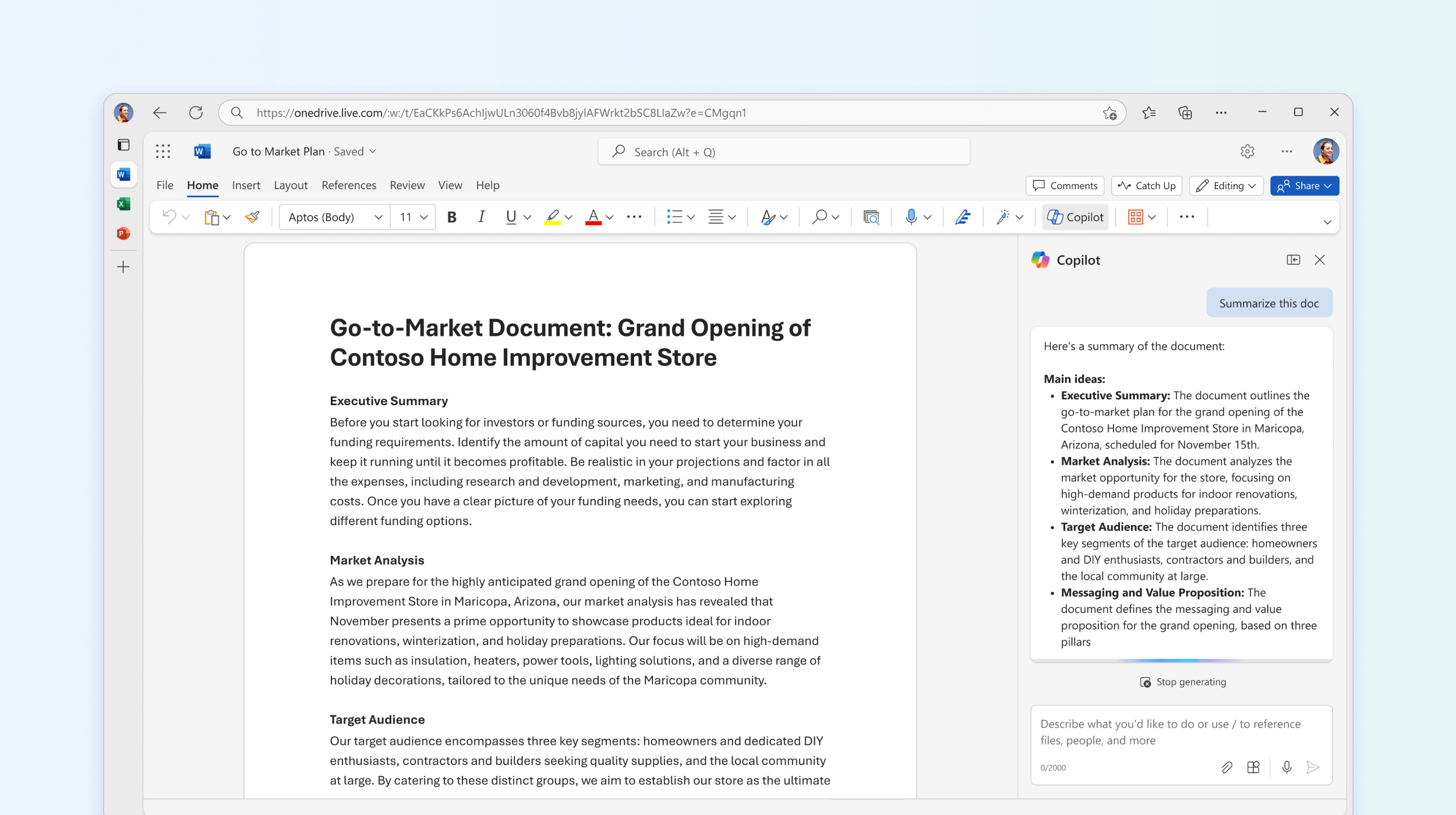 Copilot in Microsoft Word
