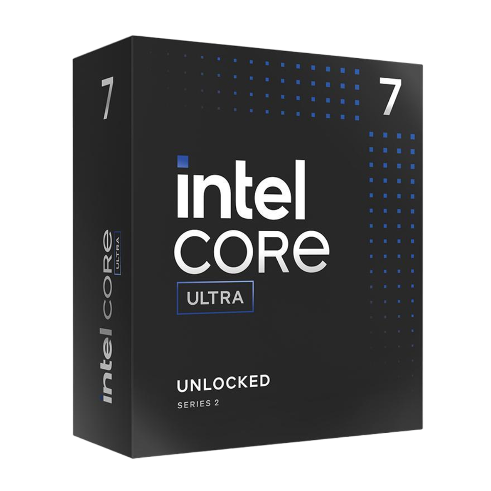 render of box for the intel core ultra 265K processor