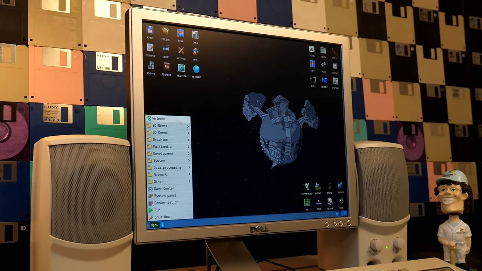 This modern-day operating system can fit on a floppy disk