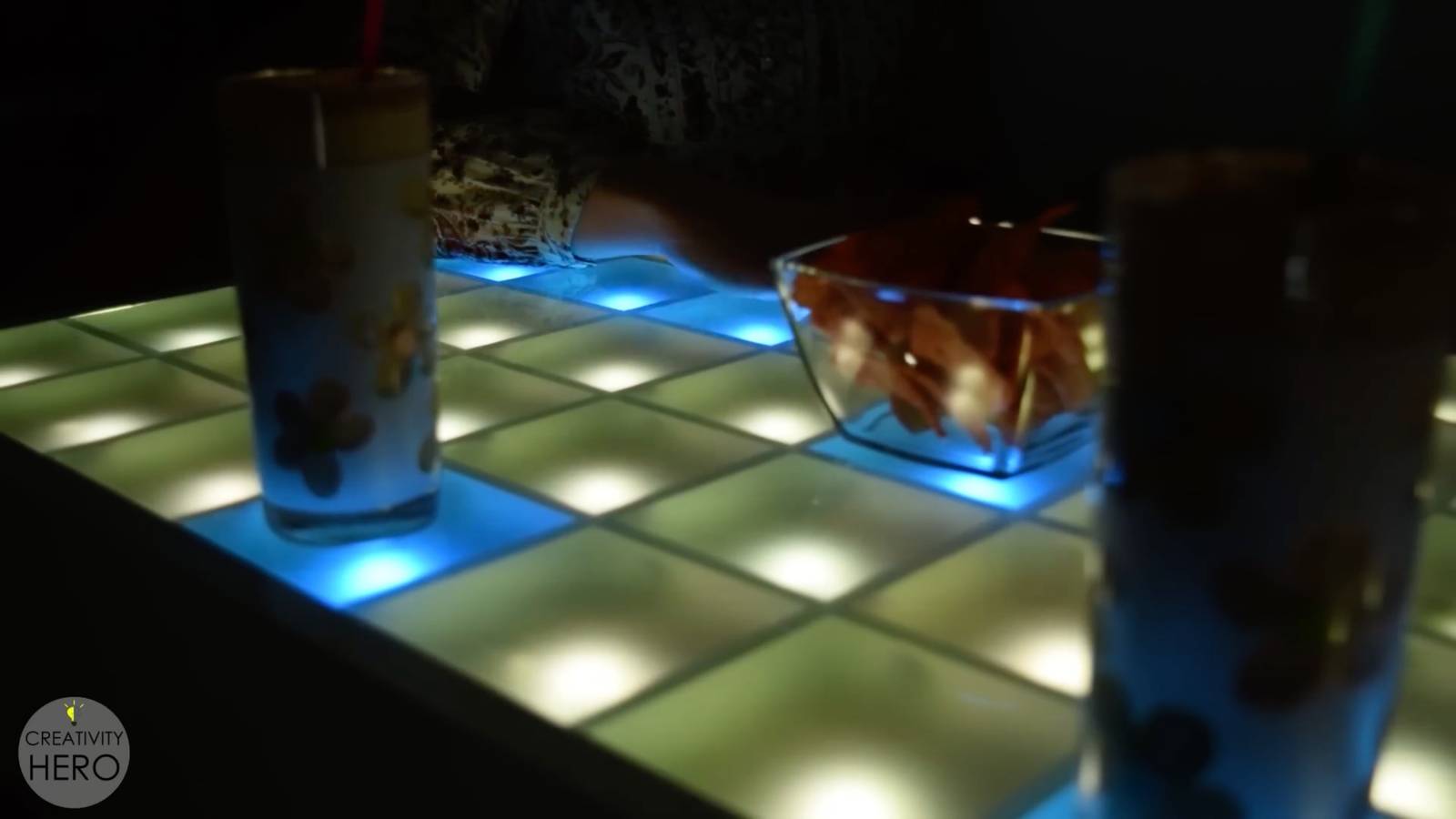 LED Coffee table for gallery