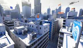Screenshot of Mirror's Edge video game