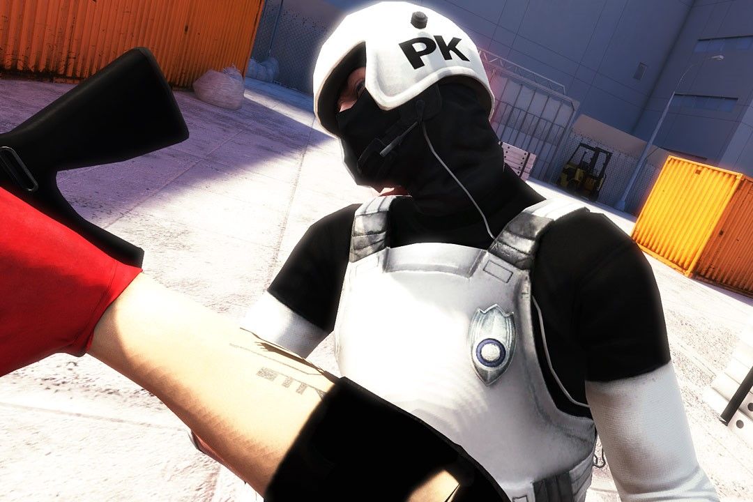 Screenshot of Mirror's Edge video game