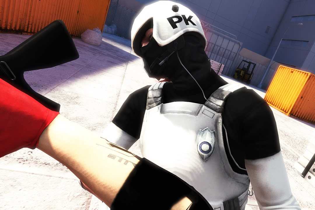 Screenshot of Mirror's Edge video game