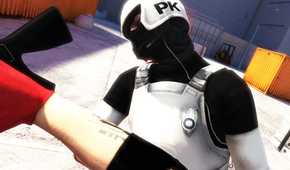 Screenshot of Mirror's Edge video game