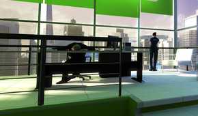Screenshot of Mirror's Edge video game