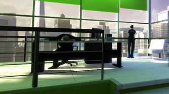 Screenshot of Mirror's Edge video game