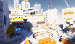 Screenshot of Mirror's Edge video game