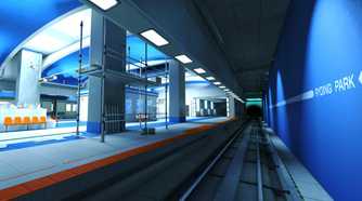 Screenshot of Mirror's Edge video game