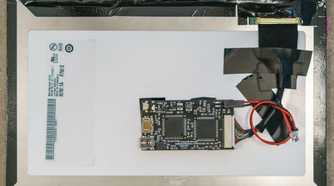 LCD display used for digital photo frame
