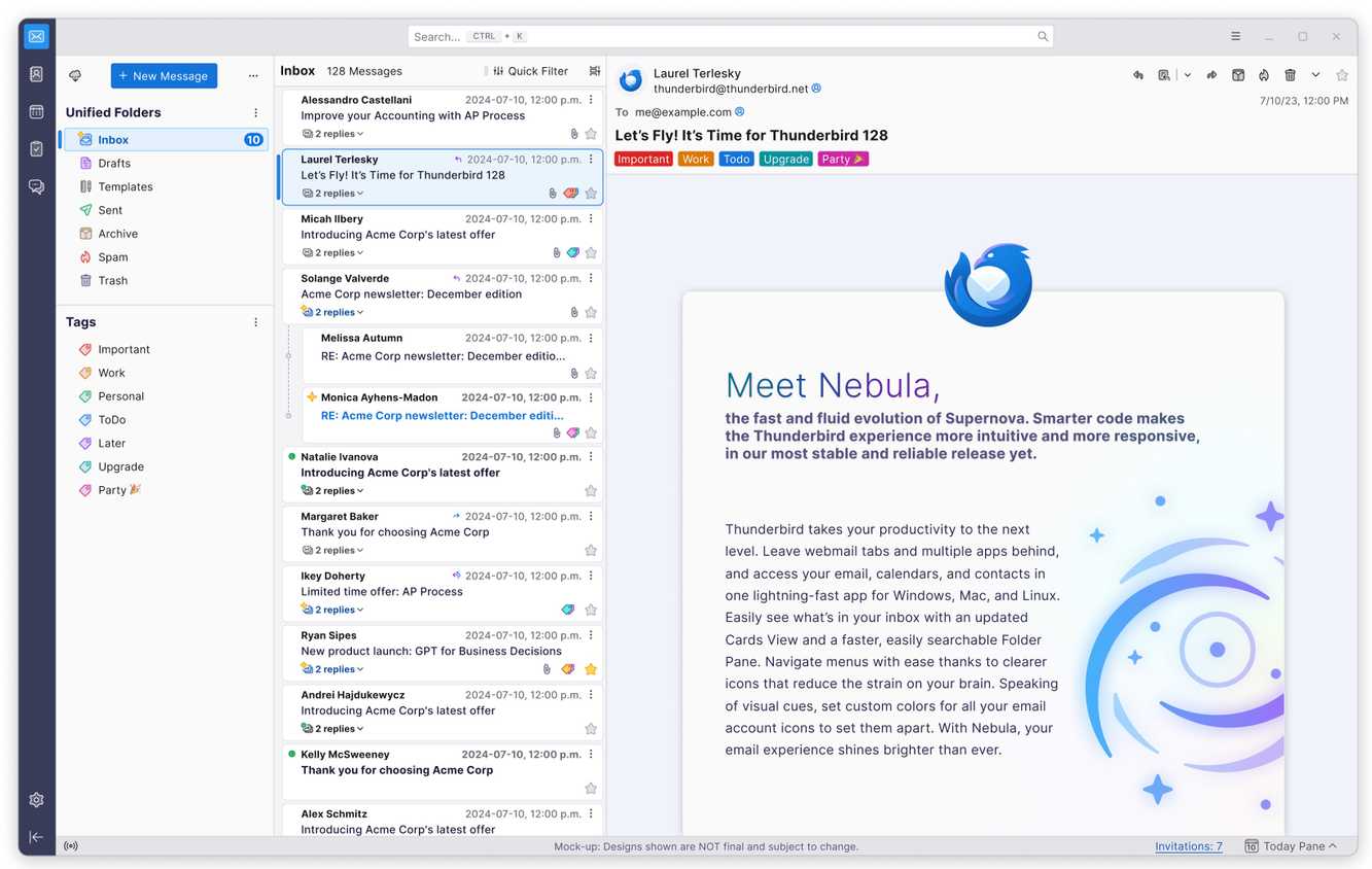 thunderbird screenshot