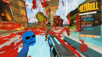 Screenshot from Ultrakill video game