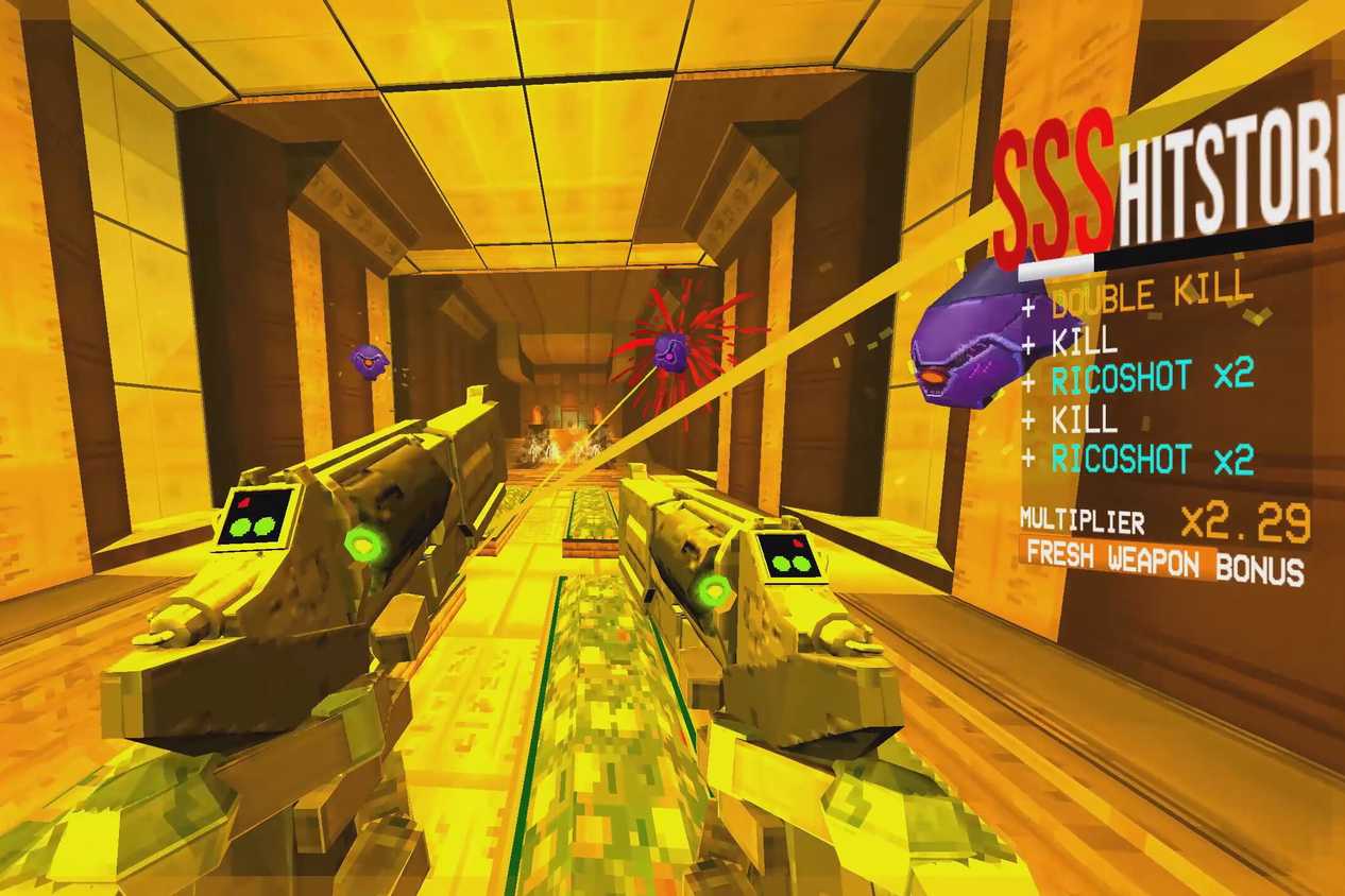 Screenshot from Ultrakill video game