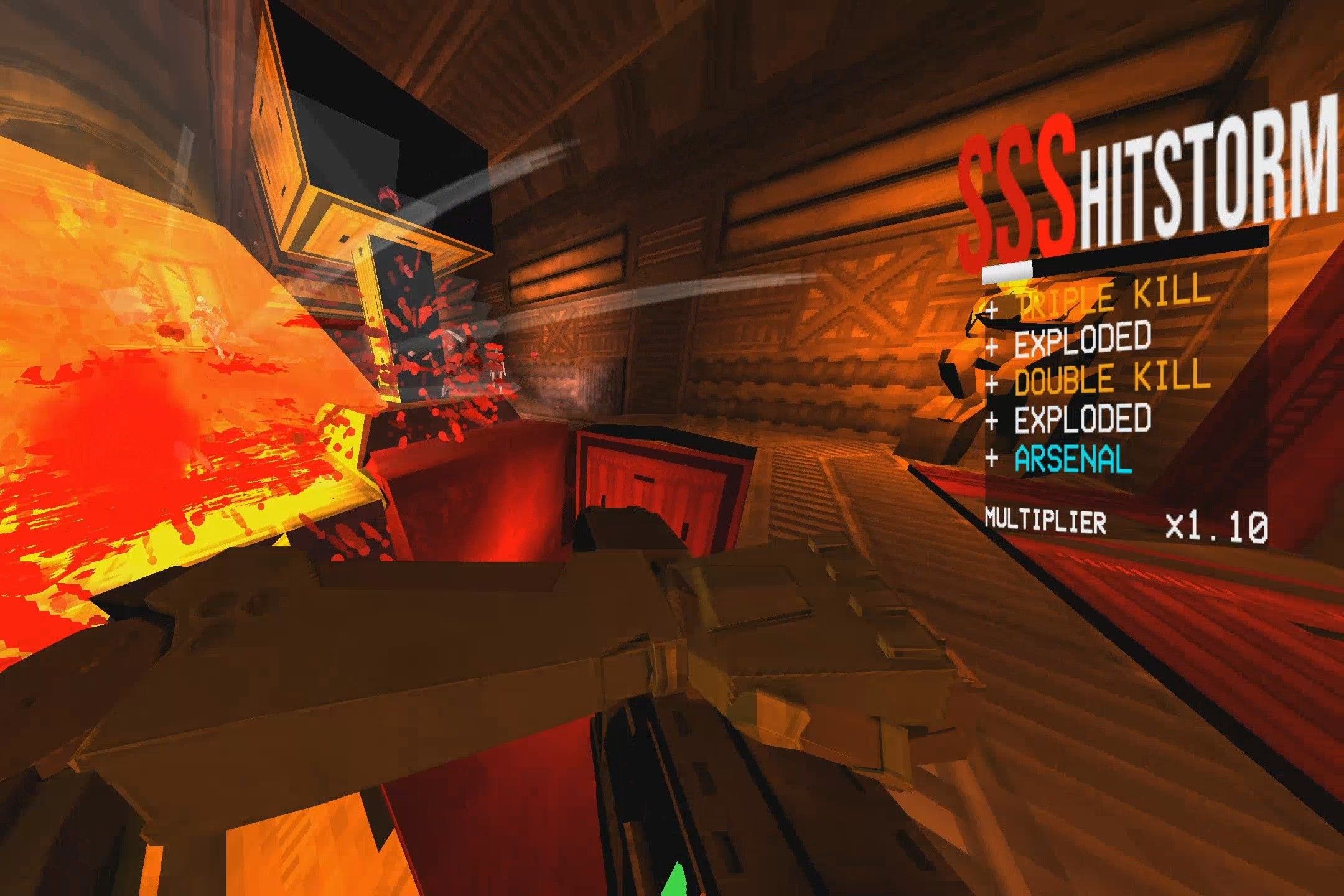 Screenshot from Ultrakill video game