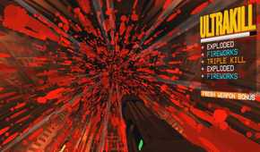 Screenshot from Ultrakill video game