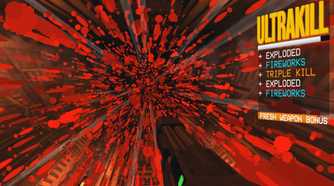 Screenshot from Ultrakill video game
