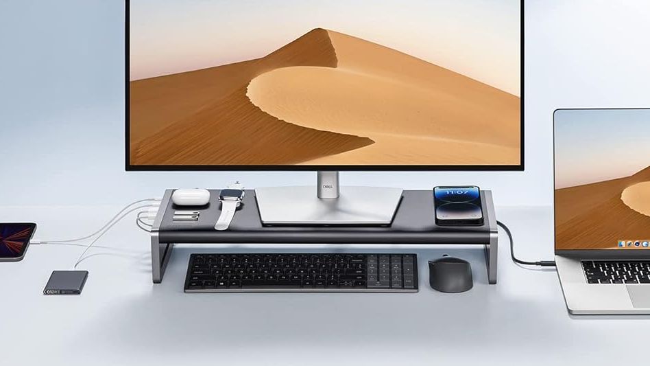 The Anker 675 USB-C hub plus monitor stand has an $80 discount for