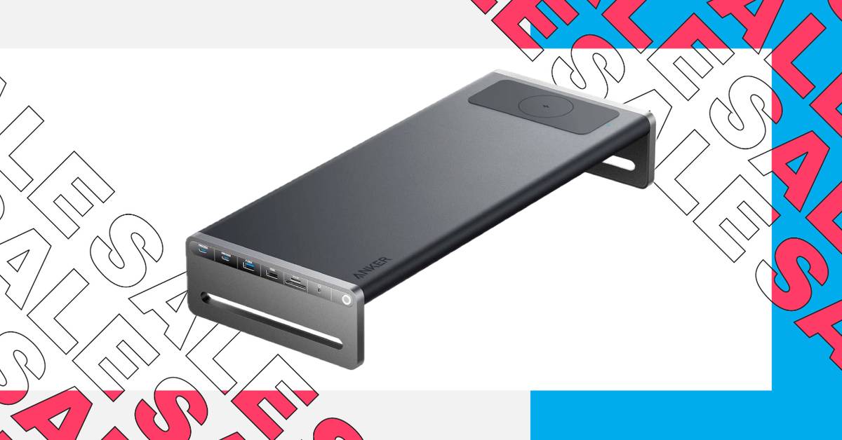 The Anker 675 USB-C hub plus monitor stand has an $80 discount for 
