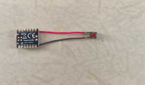 Arduino button soldered