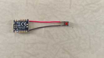 Arduino button soldered