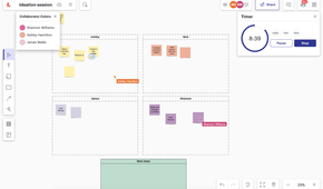 Lucidchart ideation session