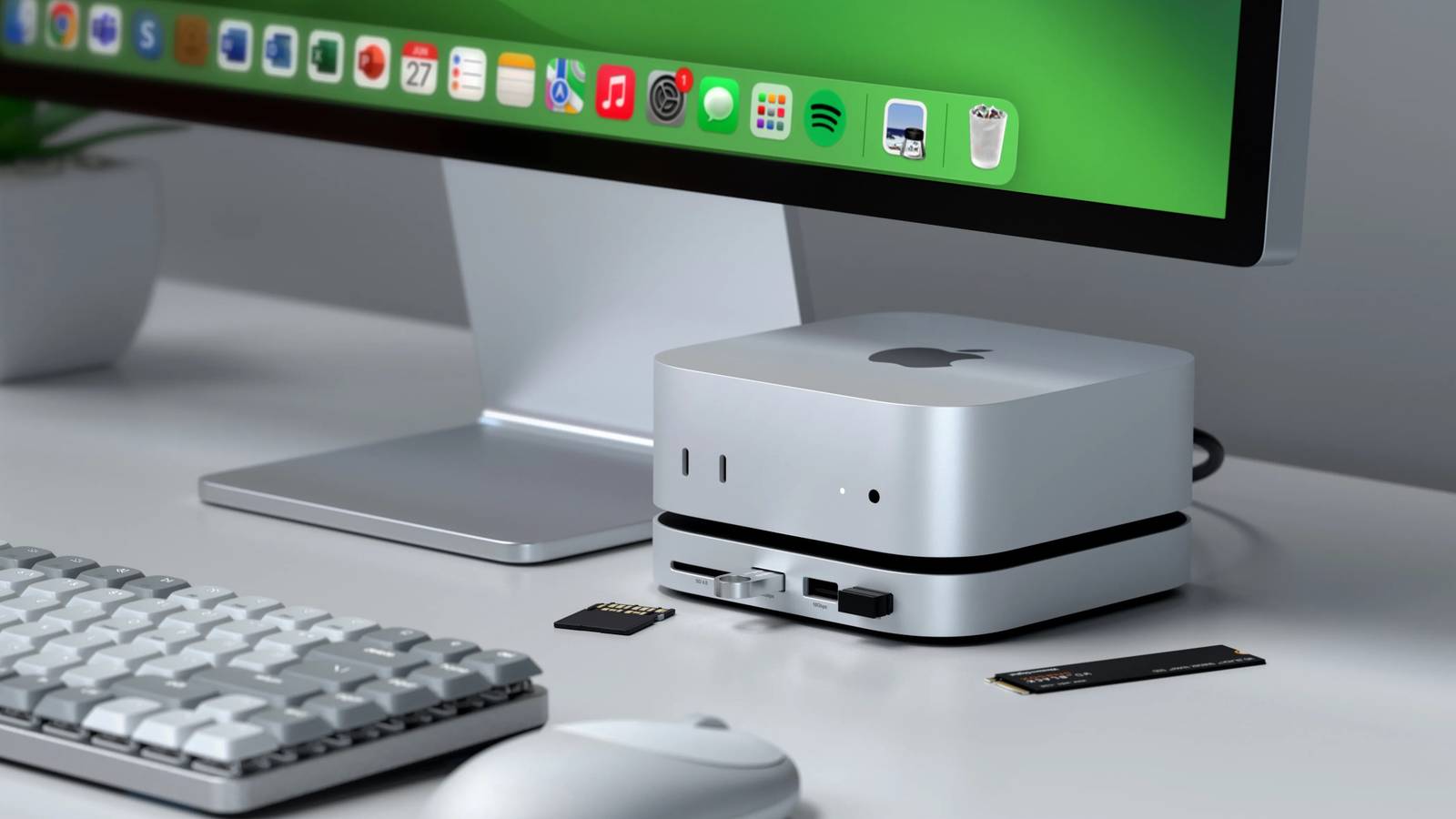 Satechi's new hub adds more ports and an SSD slot to the M4 Mac Mini