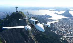Screenshot from the game Microsoft Flight Simulator
