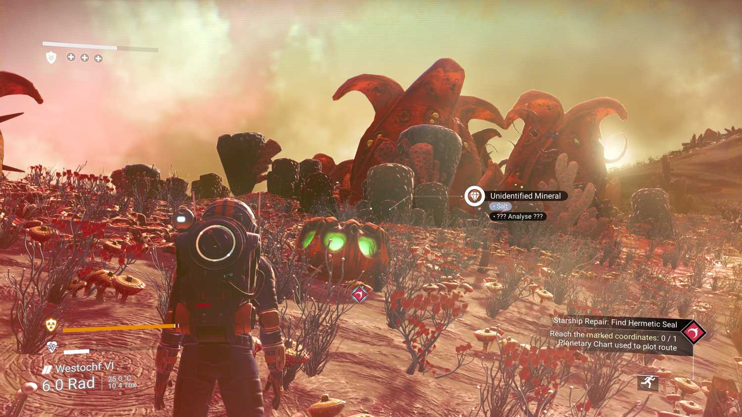 Screenshot of No Ma's Sky running on the M4 Mac Mini
