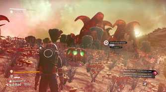 Screenshot of No Ma's Sky running on the M4 Mac Mini