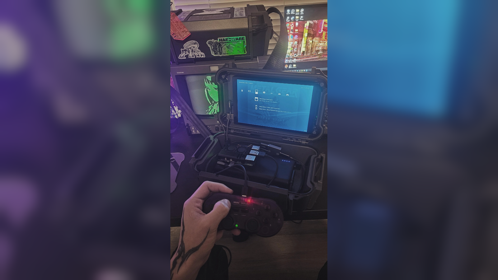 Someone built a portable arcade cyberdeck using a Raspberry Pi 5, and ...