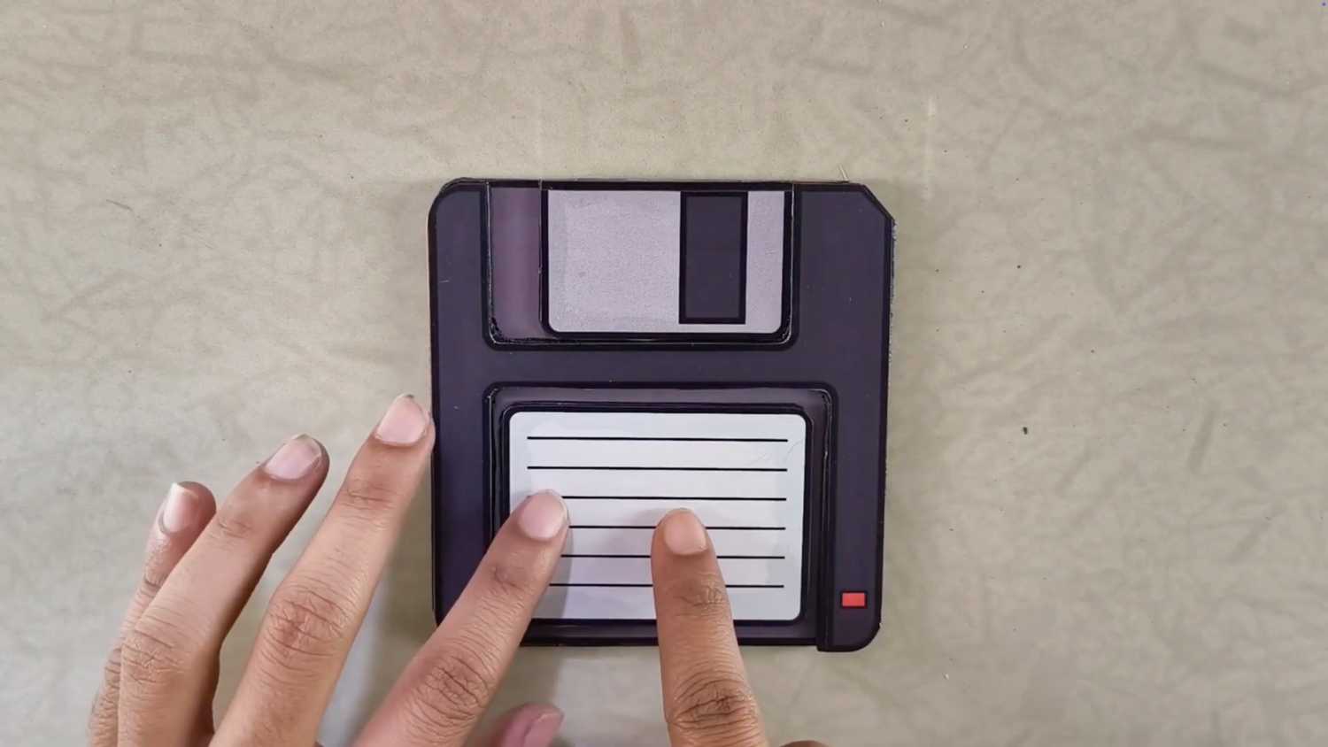 Placing stickers